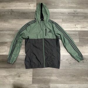 Adidas Hooded Windbreaker Jacket